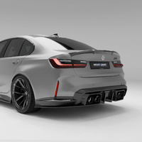 Revozport BMW M3 G80 Carbon Fiber Rear Diffuser