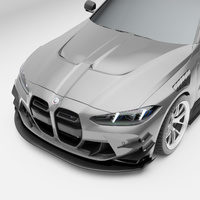 Revozport BMW M3 G80 Carbon Fiber Race Car Hood