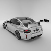 Revozport BMW M2 G87 Carbon Fiber Race Rear Wing