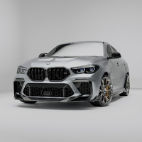 Revozport BMW X6M F96 PRE LCI Carbon Fiber Front Lip