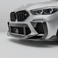 Revozport BMW X6M F96 PRE LCI Carbon Fiber Front Bumper side vent