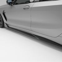 Revozport BMW M8 F93 Carbon Fiber Side Skirts