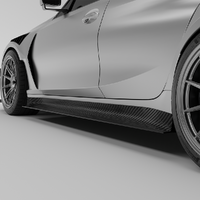 Revozport BMW M3 G80 Carbon Fiber Aero Side Skirts