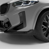 Revozport BMW X3M F97 LCI Carbon Fiber Front Side Bumper Air Intake Covers