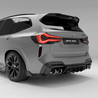 Revozport BMW X3M F97 LCI Carbon Fiber Rear Diffuser
