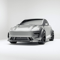 Revozport Tesla Model Y Premium (Juniper) Carbon Fiber Front Lip