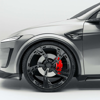 Revozport Tesla Model Y Juniper Carbon Fiber Side Fender Vent Trims