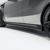 Revozport Tesla Model Y Juniper Carbon Fiber Side Skirts