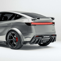 Revozport Tesla Model Y Premium (Juniper) Carbon Fiber Rear Diffuser