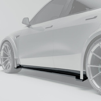 Revozport Tesla Model Y 2020-2024 Carbon Fiber Side Skirts