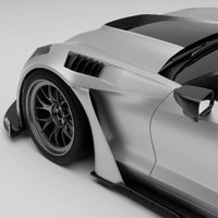 Revozport Corvette C7 Carbon Fiber Front Fenders