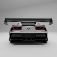 Revozport Corvette C7 Carbon Fiber Rear Wing