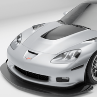 Revozport Corvette C6 Carbon Fiber Hood