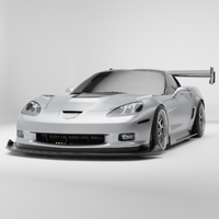 Revozport Corvette C6 Carbon Fiber Air Dam