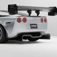 Revozport Corvette C6 Carbon Fiber Rear Diffuser