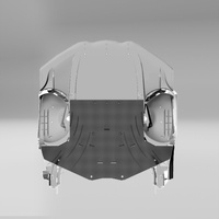 Revozport Corvette C7 Carbon Fiber Mid-Splitter