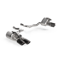 Akrapovic Porsche Panamera 4 (971) Slip On Line with Titanium Tips