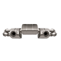 Akrapovic Porsche 718 Cayman / Boxster - GTS 4.0 / GT4 Slip-On Race Line (02/2020+) Black Tips