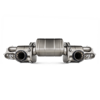 Akrapovic Porsche 718 Cayman GT4/Spyder - Cayman/Boxster GTS 4.0 Slip-On Race Line (-01/2020+) Titanium Tips