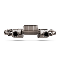 Akrapovic Evolution Line (Titanium) PORSCHE 718 CAYMAN GT4 RS with Evolution Header Set
