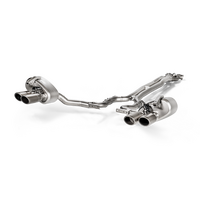 Akrapovic Evolution Line (Titanium) - Porsche Panamera (971) with Titanium Tips