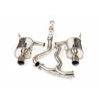 Invidia Q300 Turbo Back Exhaust w/SS Tips - Subaru WRX 08-10 Sedan/Forester XT SH (5AT)