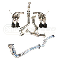 Invidia R400 "Signature Edition" Turbo Back Exhaust w/Black Tips - Subaru WRX VA 15-20 (Auto)