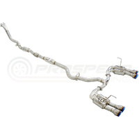 Invidia R400 Turbo Back Exhaust w/Ti Tips - 11-14 WRX/11-21 STI
