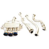 Invidia Q300 Turbo Back Exhaust w/Ti Tips - Honda Civic Type-R FK8 17+