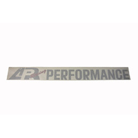 APR Performance Windshield Decal/Silver