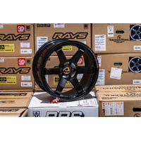 RAYS VOLK Racing TE37SL Black Edition-lll 18*9.5 ET21 5*114 PRESSED BLACK/RIMREDOT